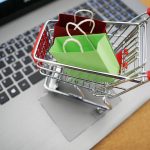 shopping-cart-shopping-laptop-supermarket-purchasing-business
