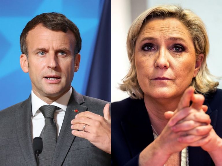 Macron devance Le Pen 30,5%-16% dans les sondages avant les élections d’avril