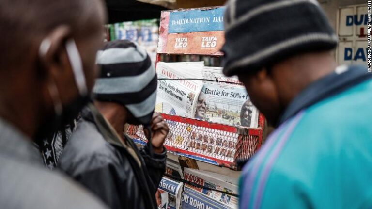 William Ruto déclaré vainqueur de l’élection présidentielle kenyane dans le chaos au centre électoral