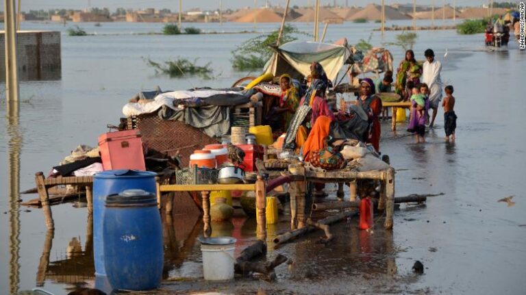 Inondations : un tiers du Pakistan sous les eaux