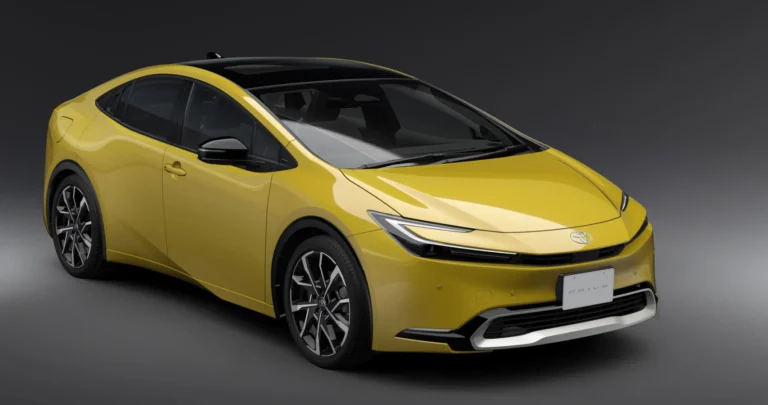 La Prius 2023 de Toyota est le véhicule le plus économe en carburant de la gamme