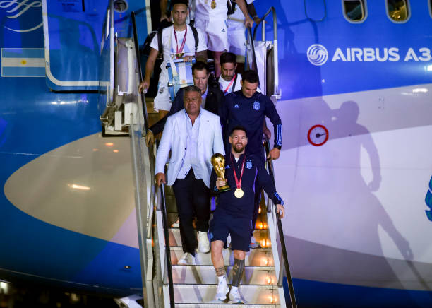 l’Argentine éclate de joie après sa victoire en Coupe du monde