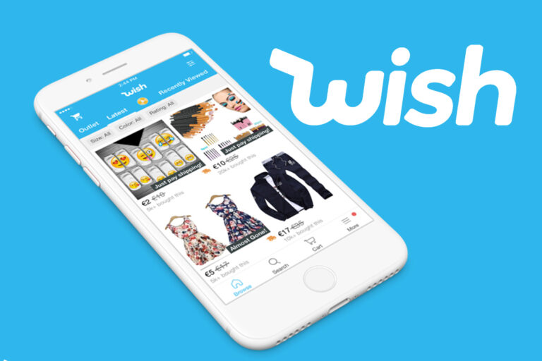 La place de marché en ligne Wish revient en France