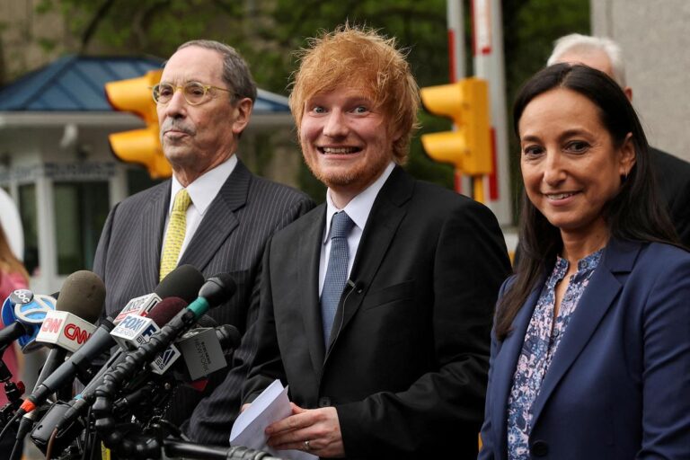 Le jury trouve qu’Ed Sheeran n’a pas copié le classique de Marvin Gaye