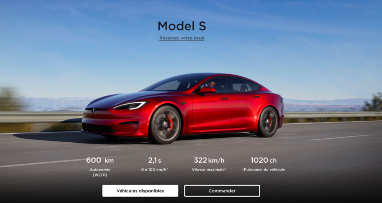 Voiture électrique : Tesla en tête des ventes en septembre en France